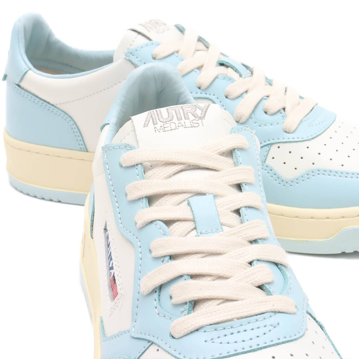 AUTRY MEDALIST LOW WHT/ST BLUの画像