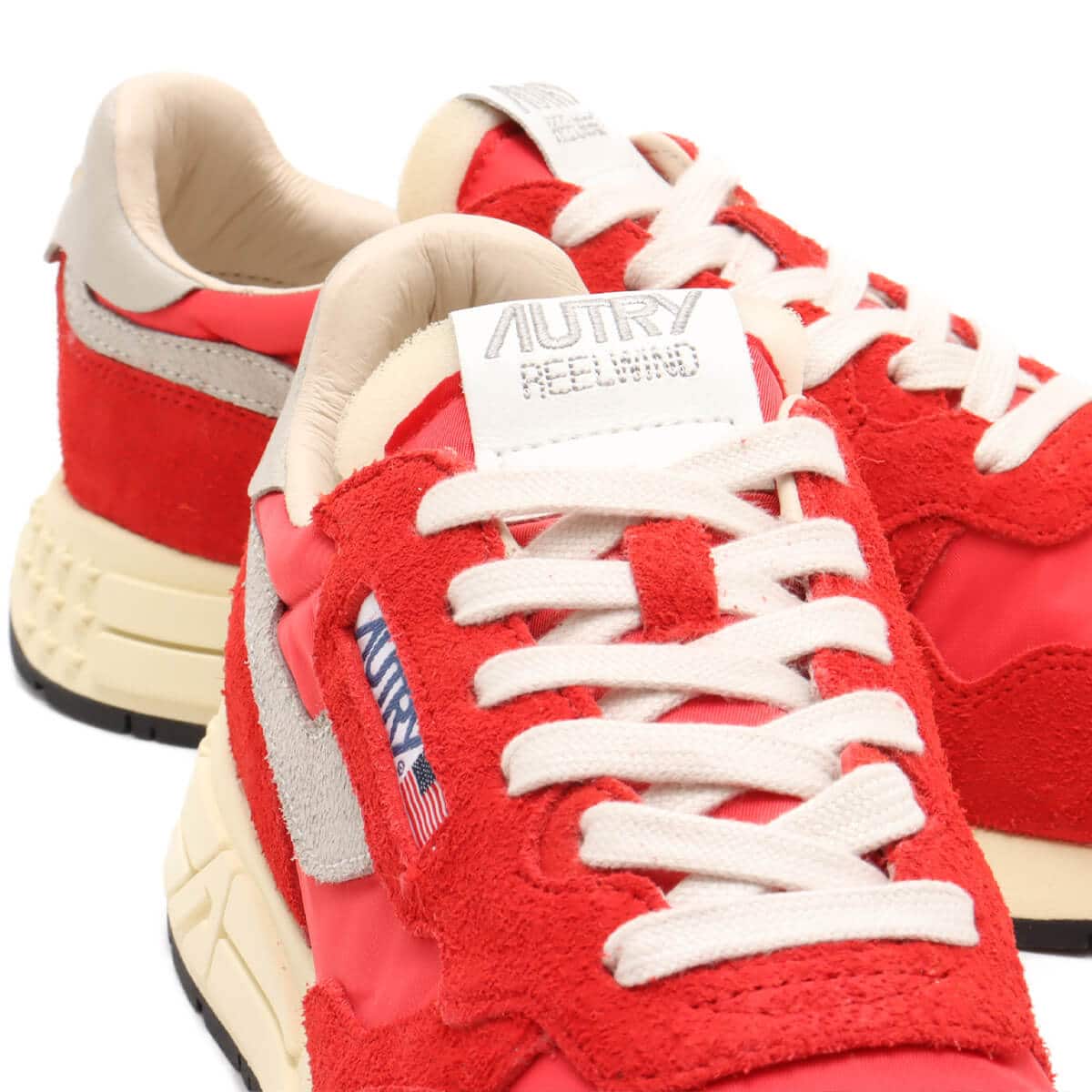 AUTRY WHIRLWIND LOW WHT/RED の画像