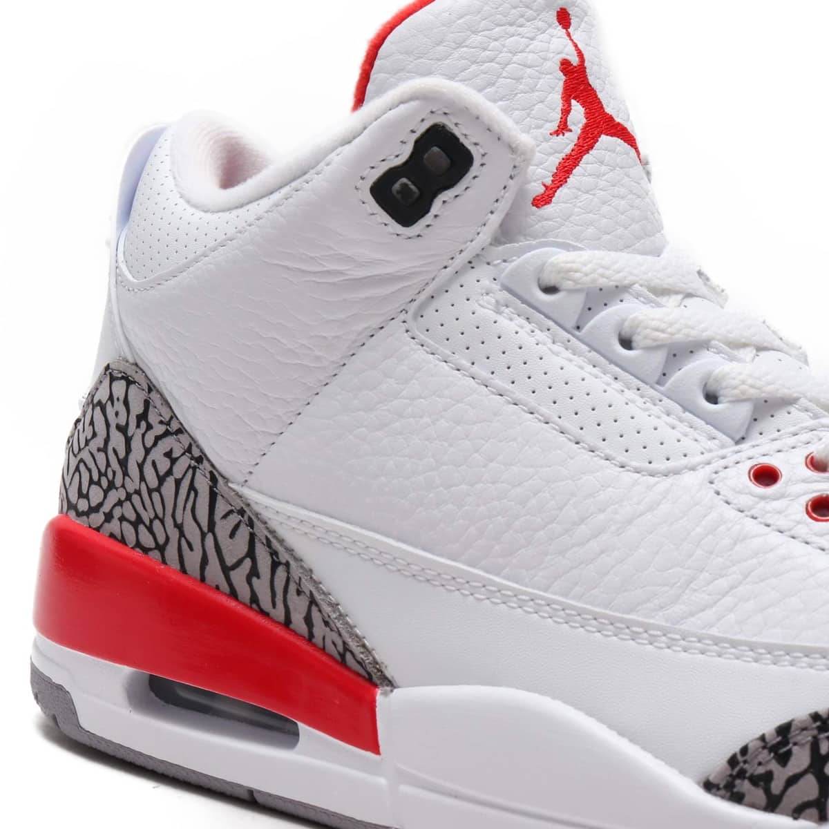 JORDAN BRAND AIR JORDAN 3 RETRO  WHITE/FIRE RED-CEMENT GREY-BLACKの画像
