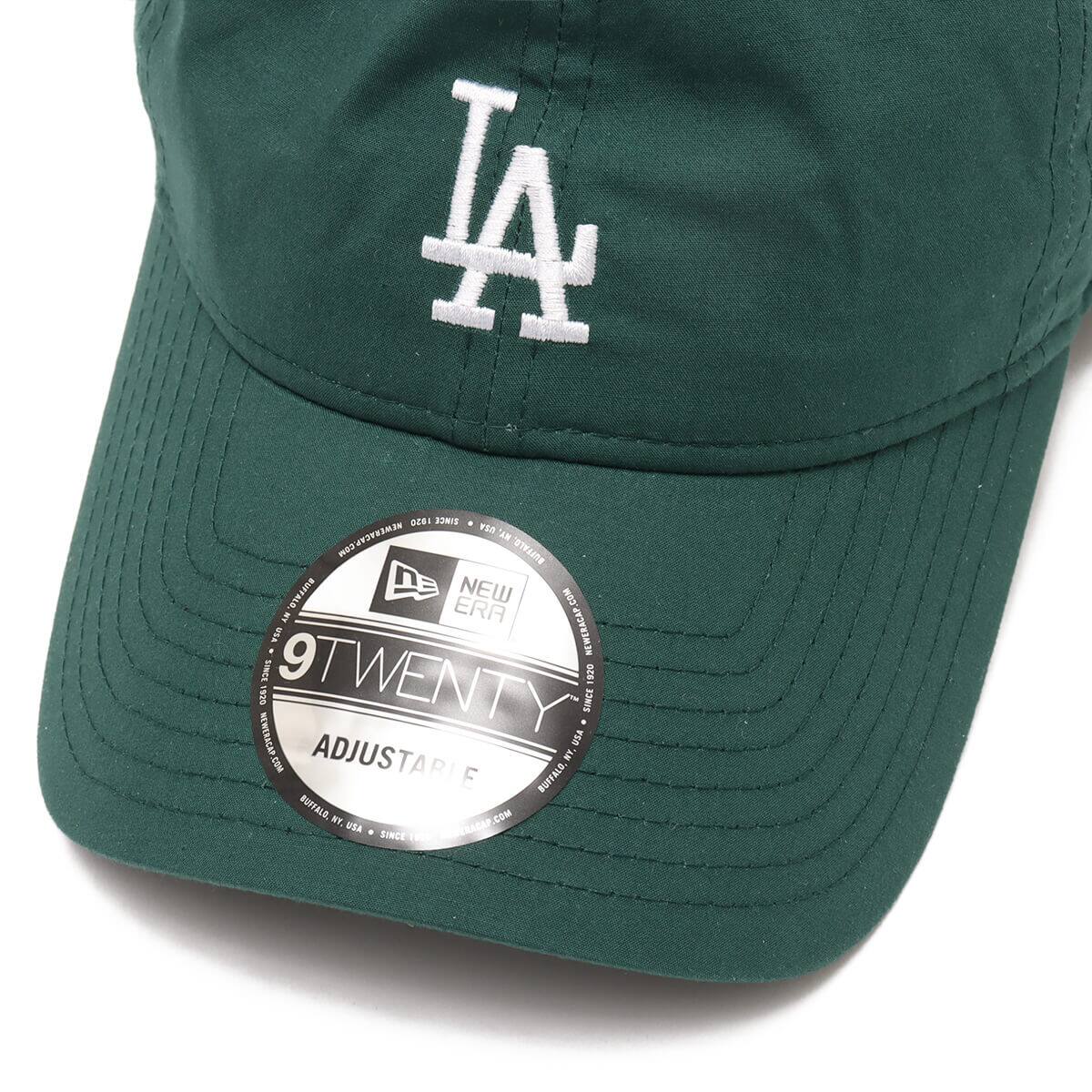 NEW ERA 9TWENTY MLB Typewriter Los Angeles Dodgers DARK GREENの画像