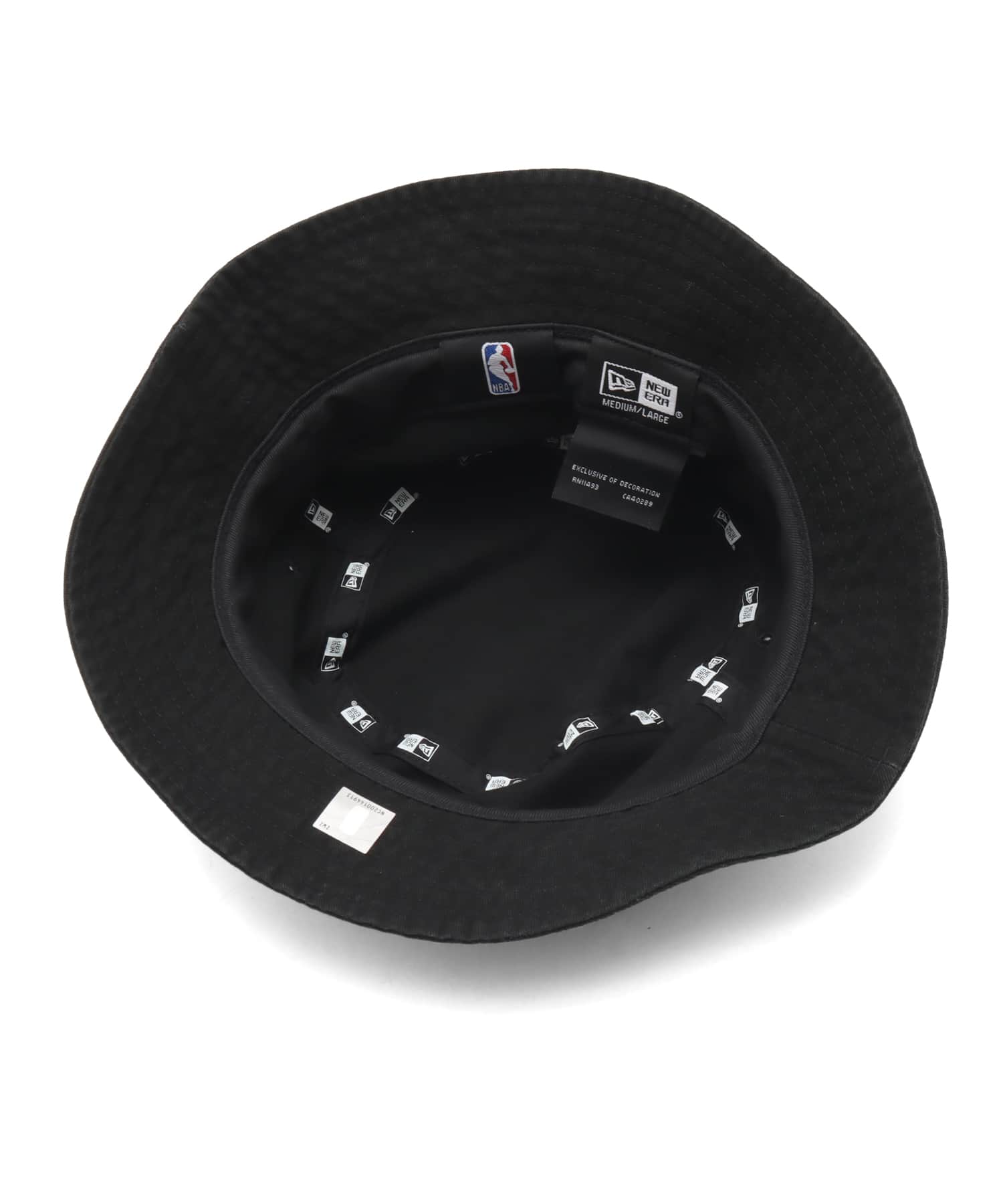 NEW ERA BUCKET01 Los Angeles Lakers BLACKの画像