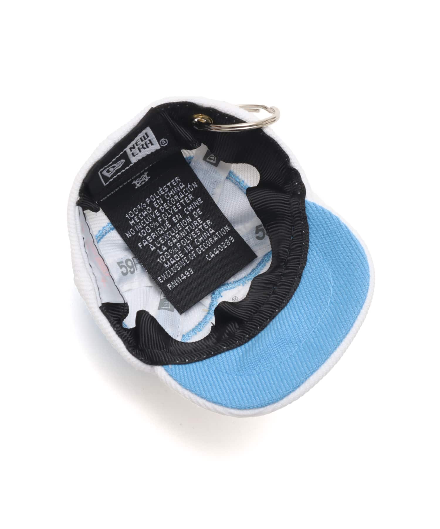 NEW ERA CAP KEYHOLDER ちいかわ WHITEの画像
