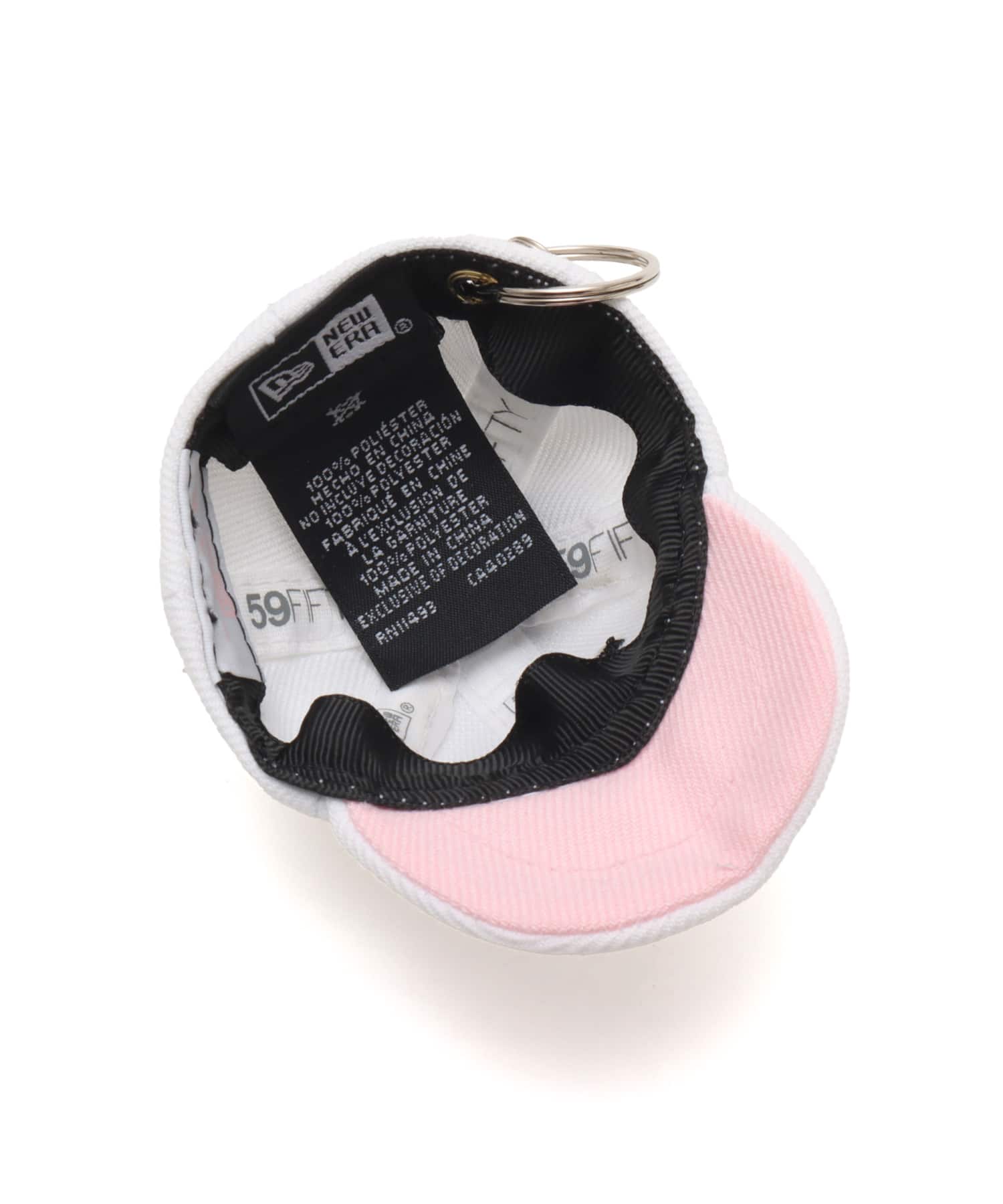 NEW ERA CAP KEYHOLDER ちいかわ WHITEの画像