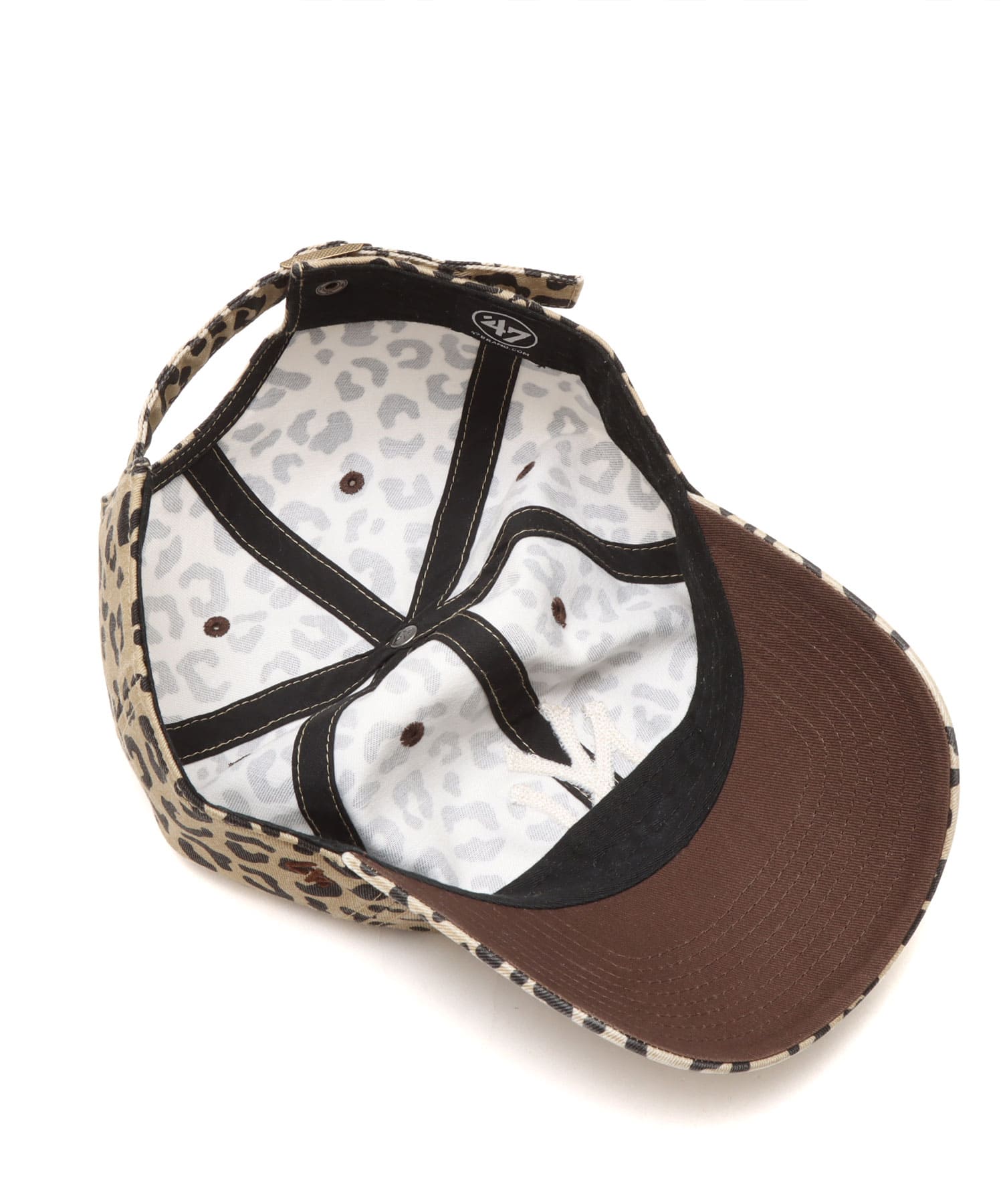 47 x ATMOS PINK CLEAN UP YANKEES LEOPARD MULTIの画像