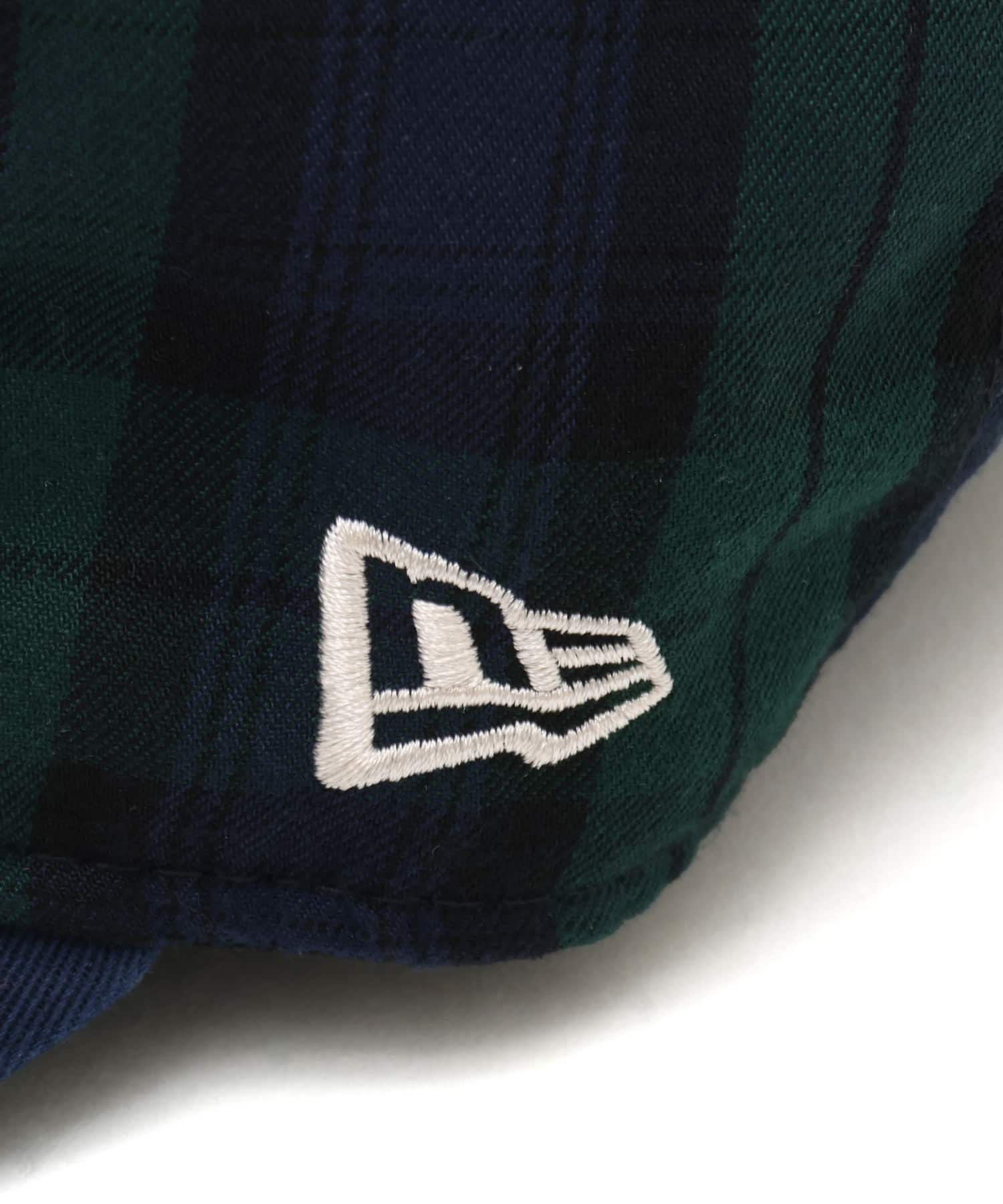 NEW ERA 9THIRTY Leather Strap Direction by Takayuki Ohashi Dog Patch NAVYの画像