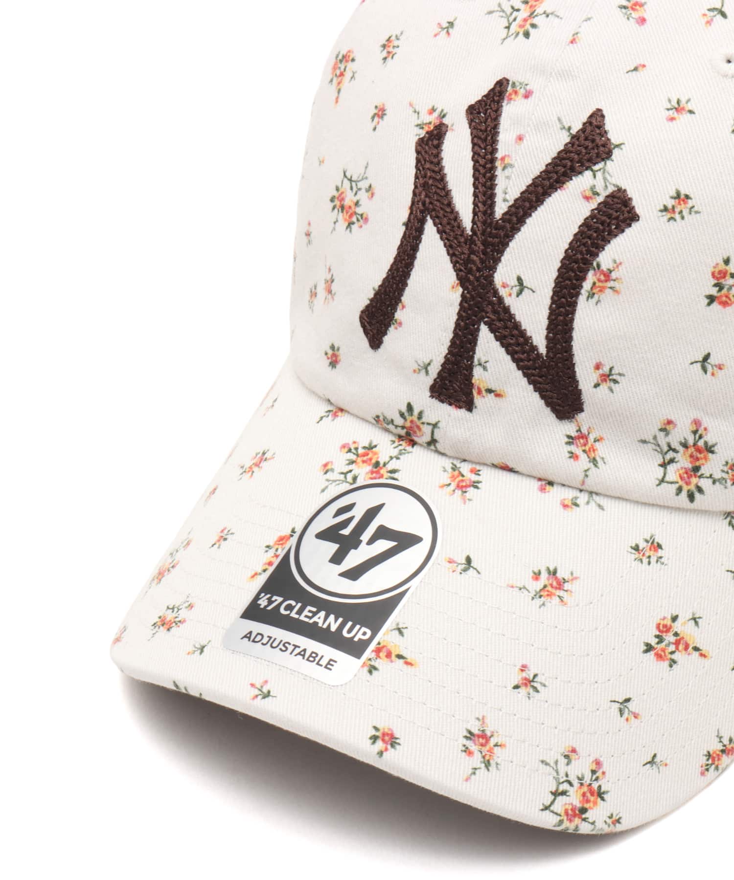 47 x ATMOS PINK CLEAN UP YANKEES FLOWER WHITEの画像
