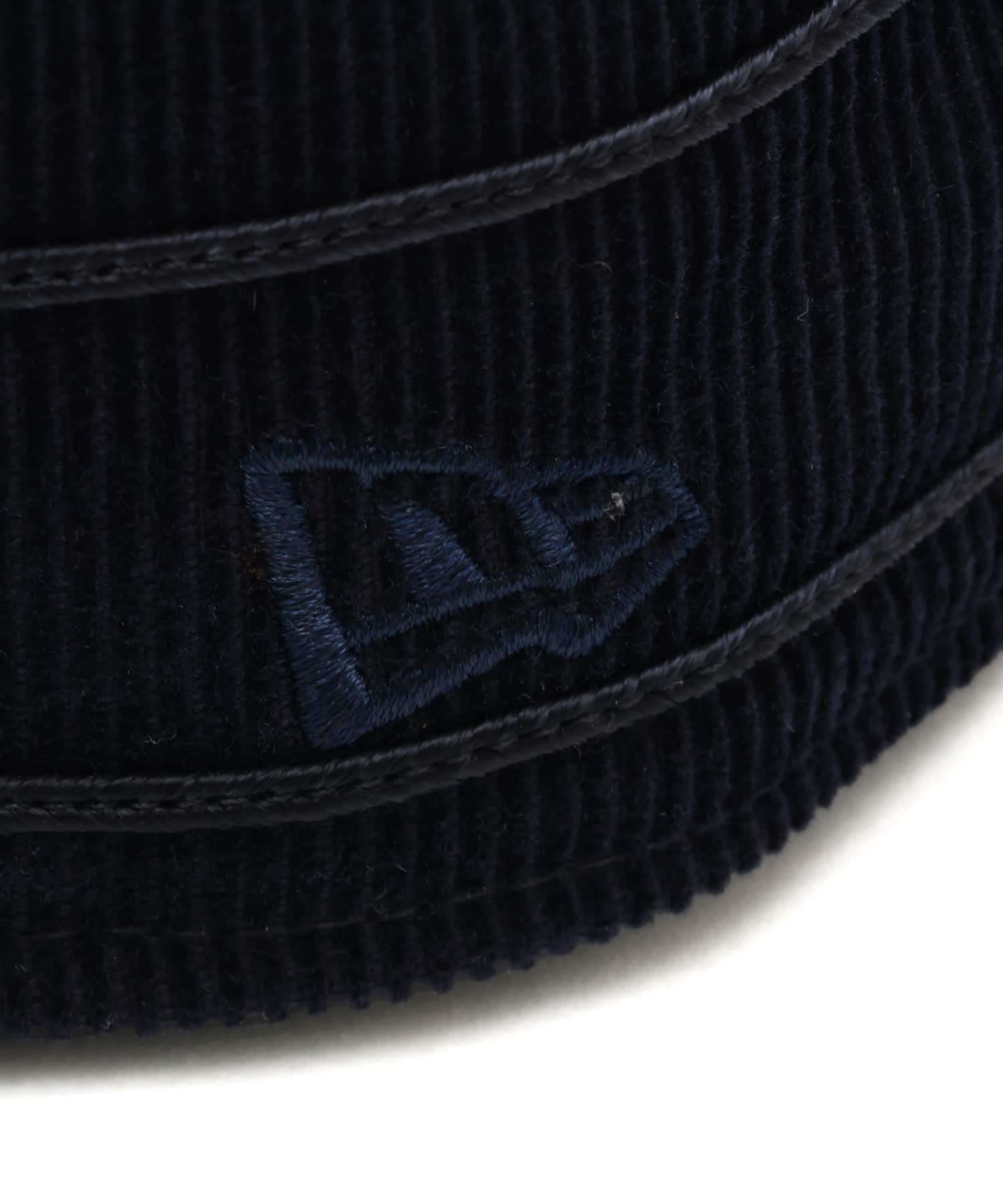 NEW ERA PILL BOX SB atmos CORDUROY NAVY NAVYの画像