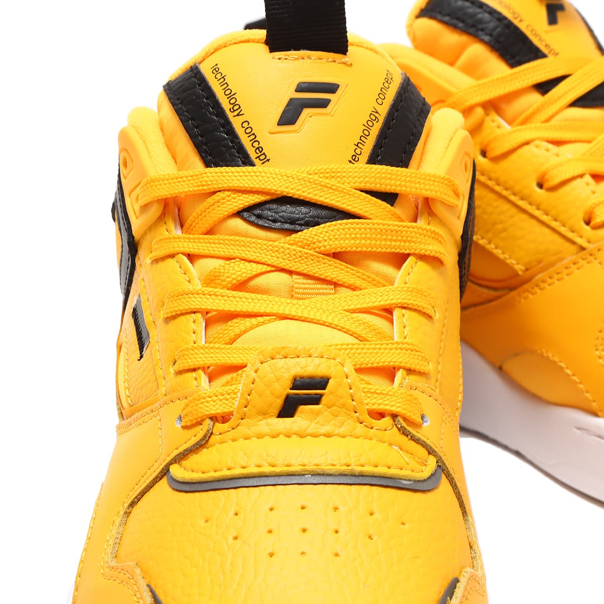 送料無料/追跡有 Fila Original Cozy オリジナル コージー FILA CORDA Saffron / White / Black （フィラ コーダ-ブラウン