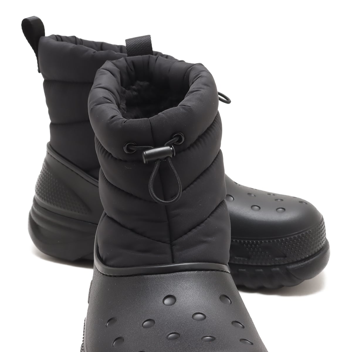 crocs Duet Max Boot Black 23FW-I