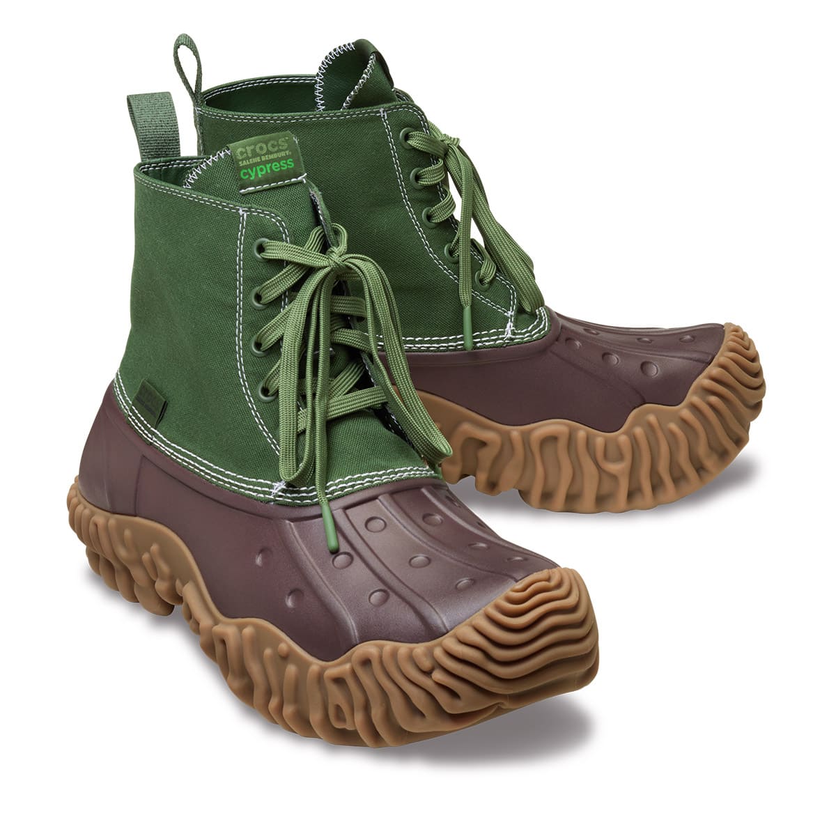 crocs salehe bembury x the cypress boot Mallardの画像