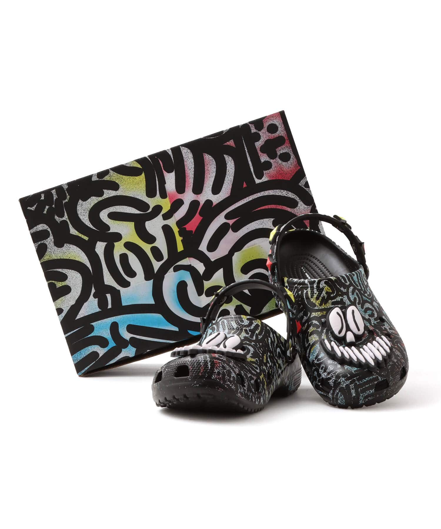 crocs x Slawn Classic Clog Blackの画像