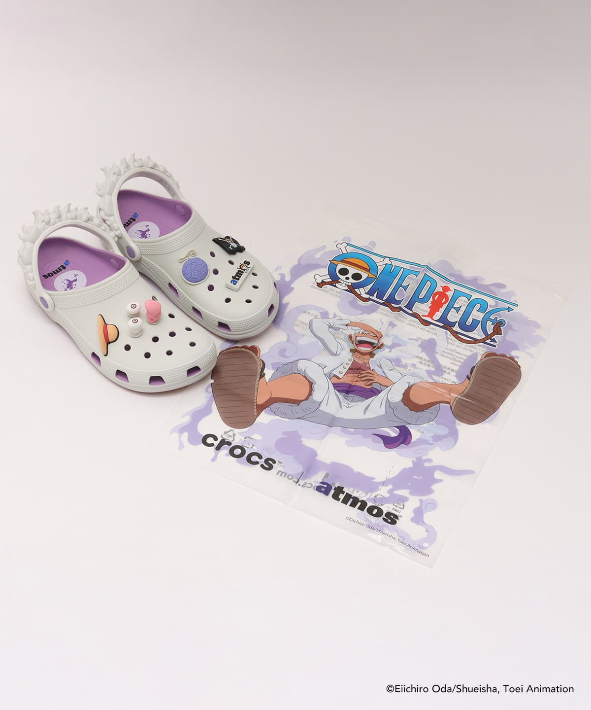 crocs × ONE PIECE × atmos Gear5 Classic RO Clog Orchidの画像