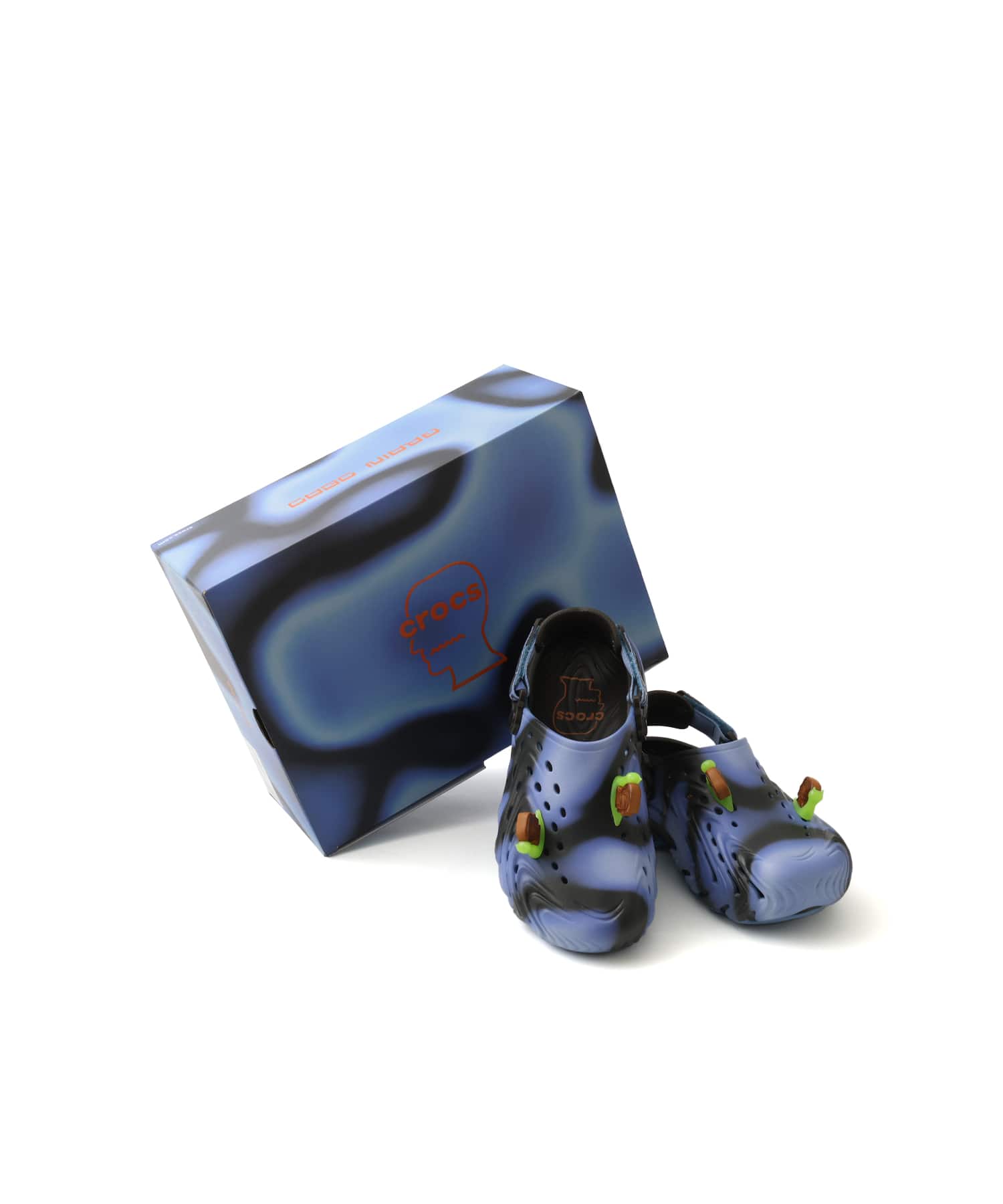 crocs Echo 2 x Brain Dead ASTRO BLUEの画像
