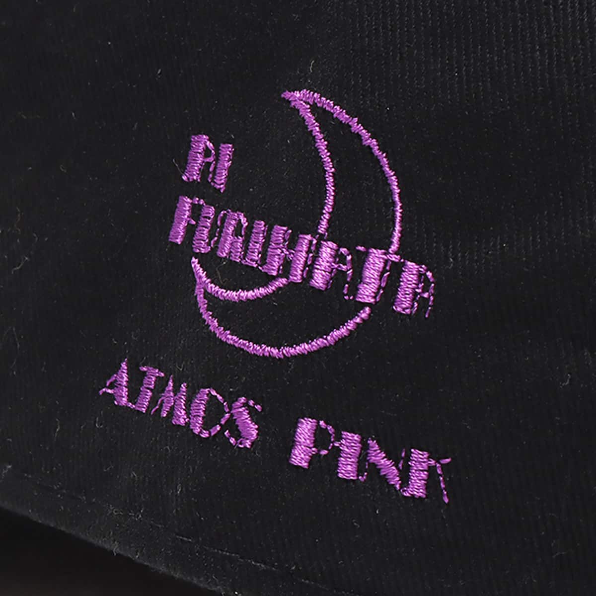 atmos pink 降幡愛 × atmospink グラフィックCAP BLACKの画像