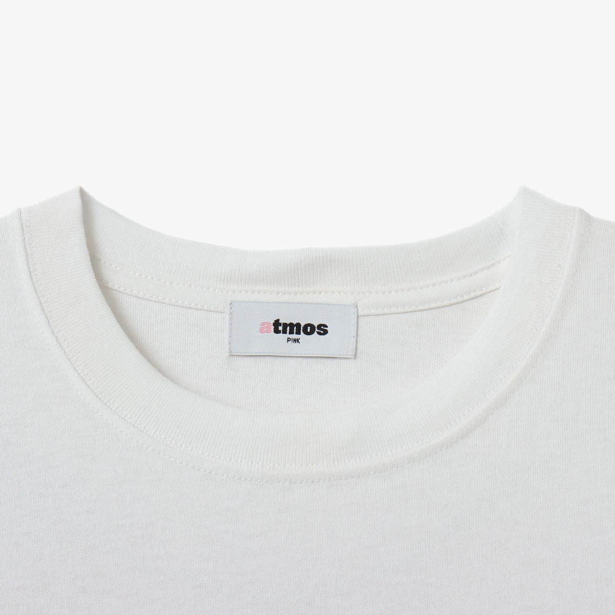 atmos pink x MONICHIKI HOUSE Address T-Shirt WHITEの画像