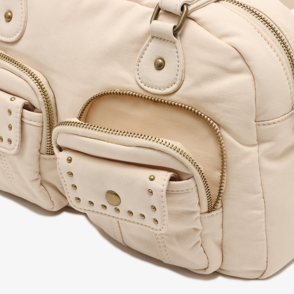LAGUA GEM x ATMOS PINK BAG IVORY の画像