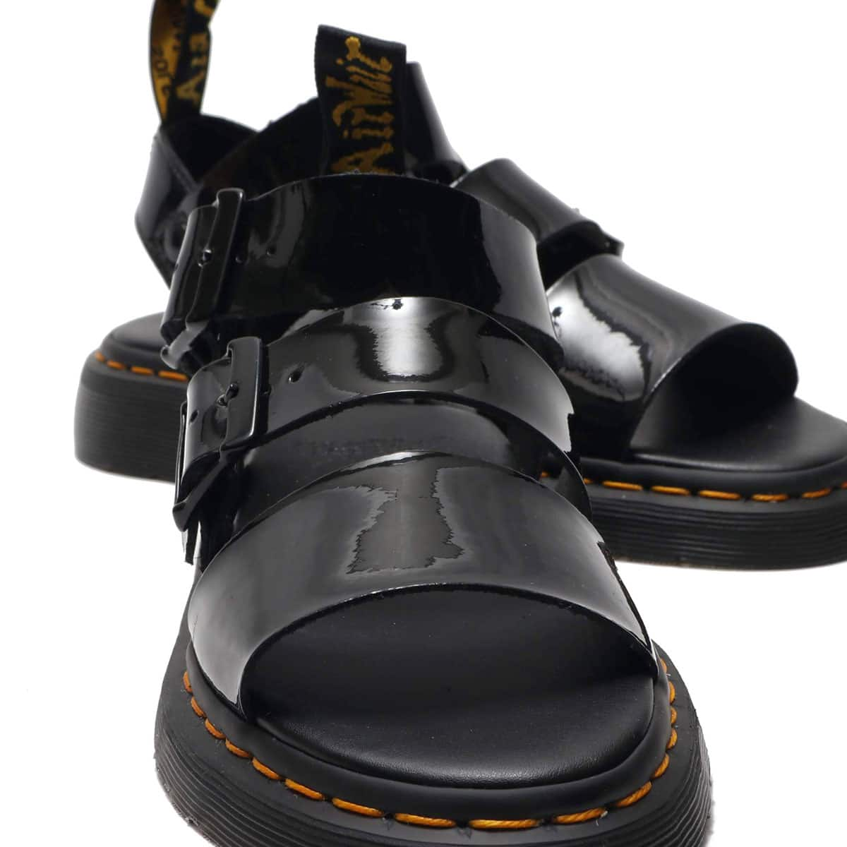 Dr.Martens SHORE GRYPHON BLACK PATENT LAMPER BLACK 20SS-I