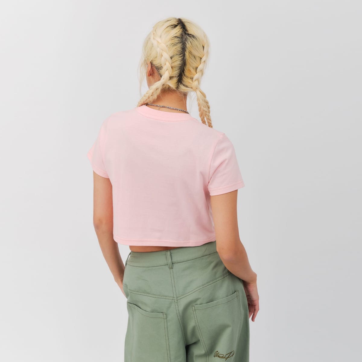 atmos pink Classic Embroidery Logo Short T-shirt PINKの画像