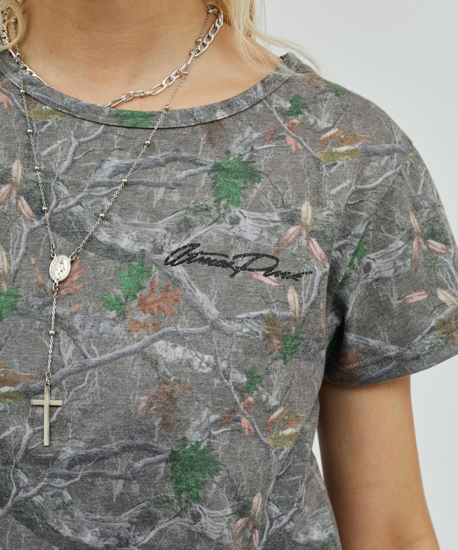atmos pink Real Tree Camouflage T-Shirt BROWNの画像