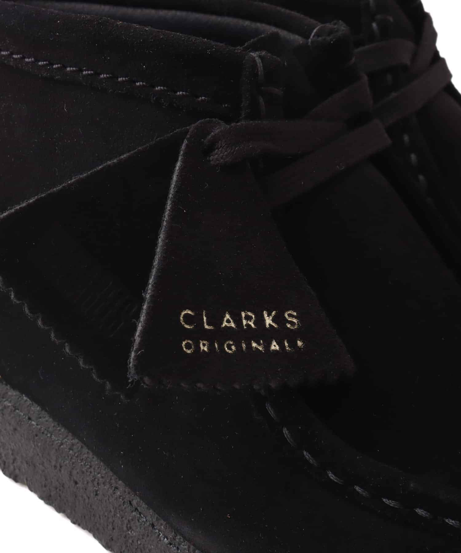 Clarks Wallabee Boot Black Sde Black Sde 24SP-I（クラークス