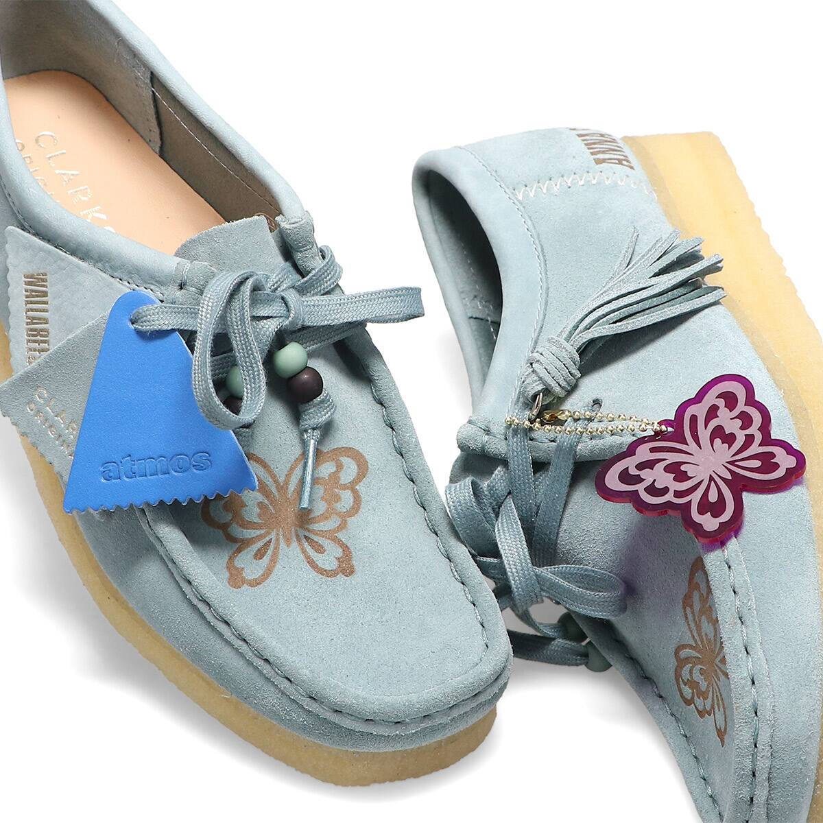 Clarks Wmns Wallabee ANNA SUI atmos Ocean Blue 22SU-S