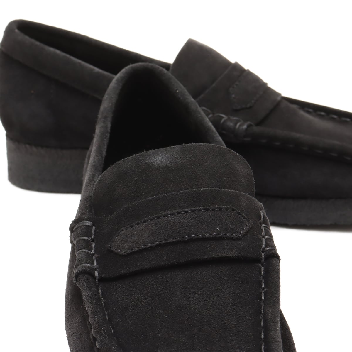 Clarks WallabeeLoafer Black Sde BLACK 24SP-Iの画像