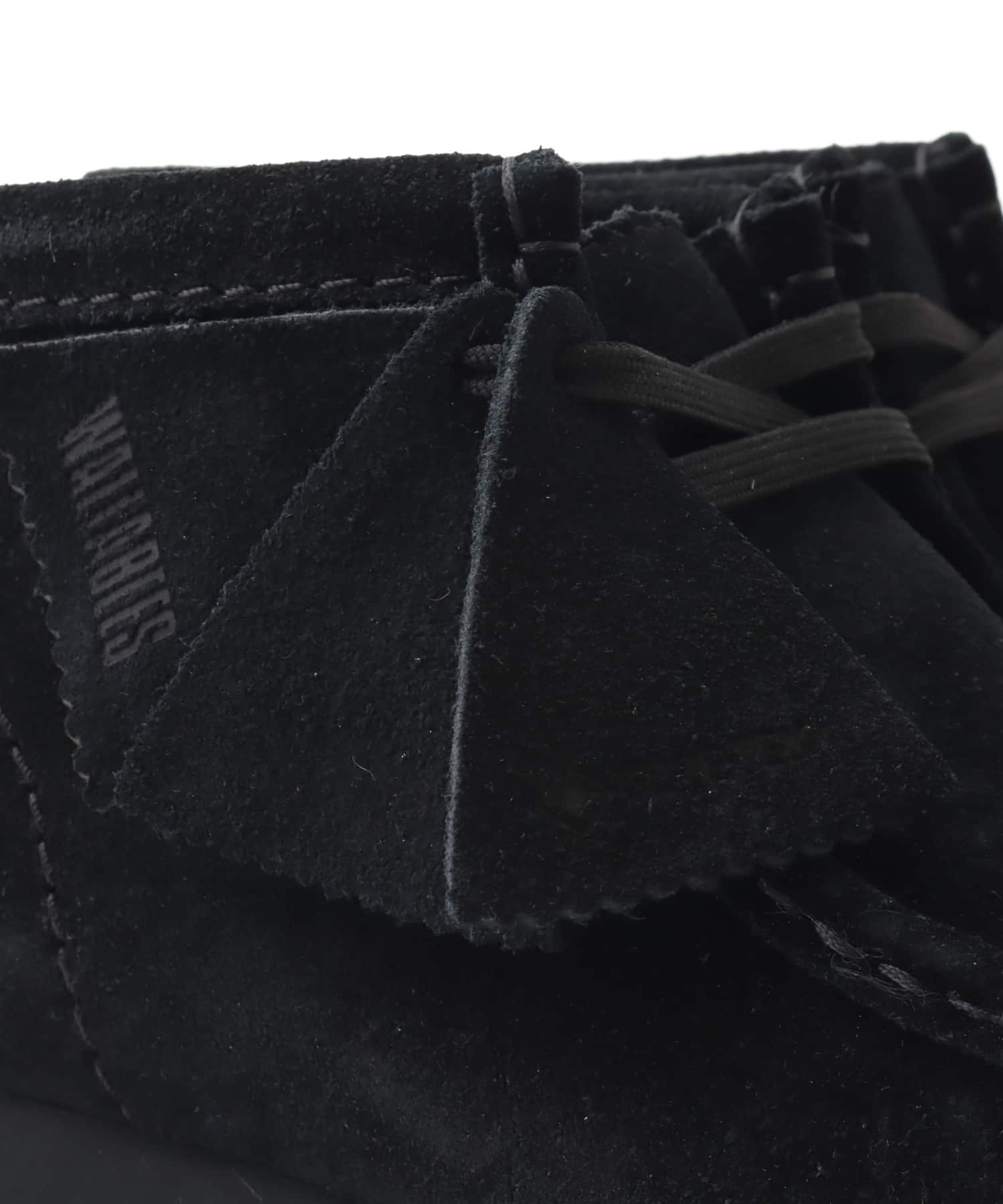 CLARKS WallabeeBT.GTX Black Sde Black Sdeの画像