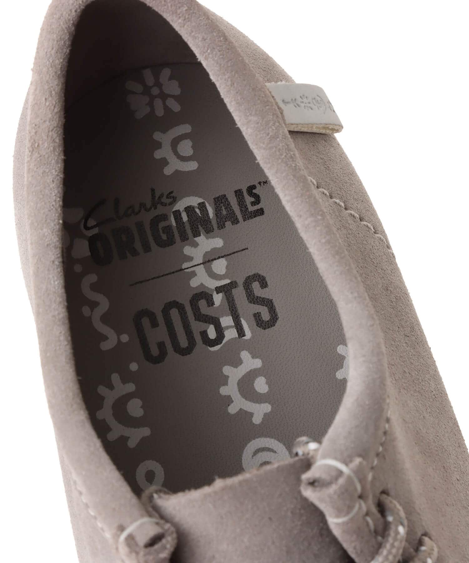 CLARKS Wallabee Grey Suedeの画像