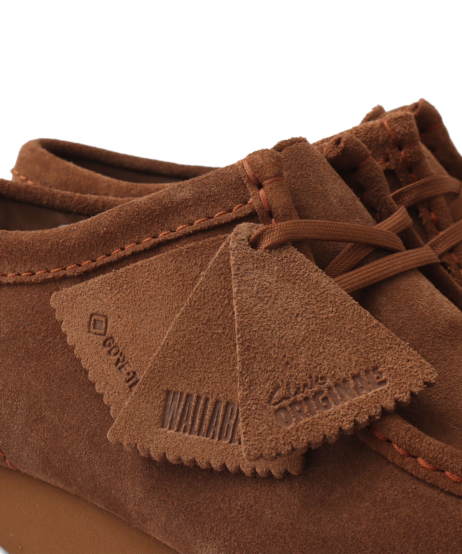 Clarks WallabeeGTX Cola Suedeの画像