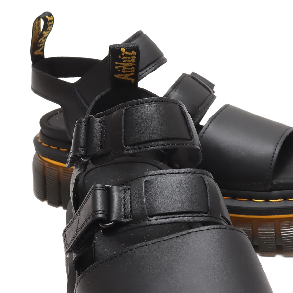 Dr.Martens Ricki 3-strap sandal Black Lucido BLACK 23FW-I