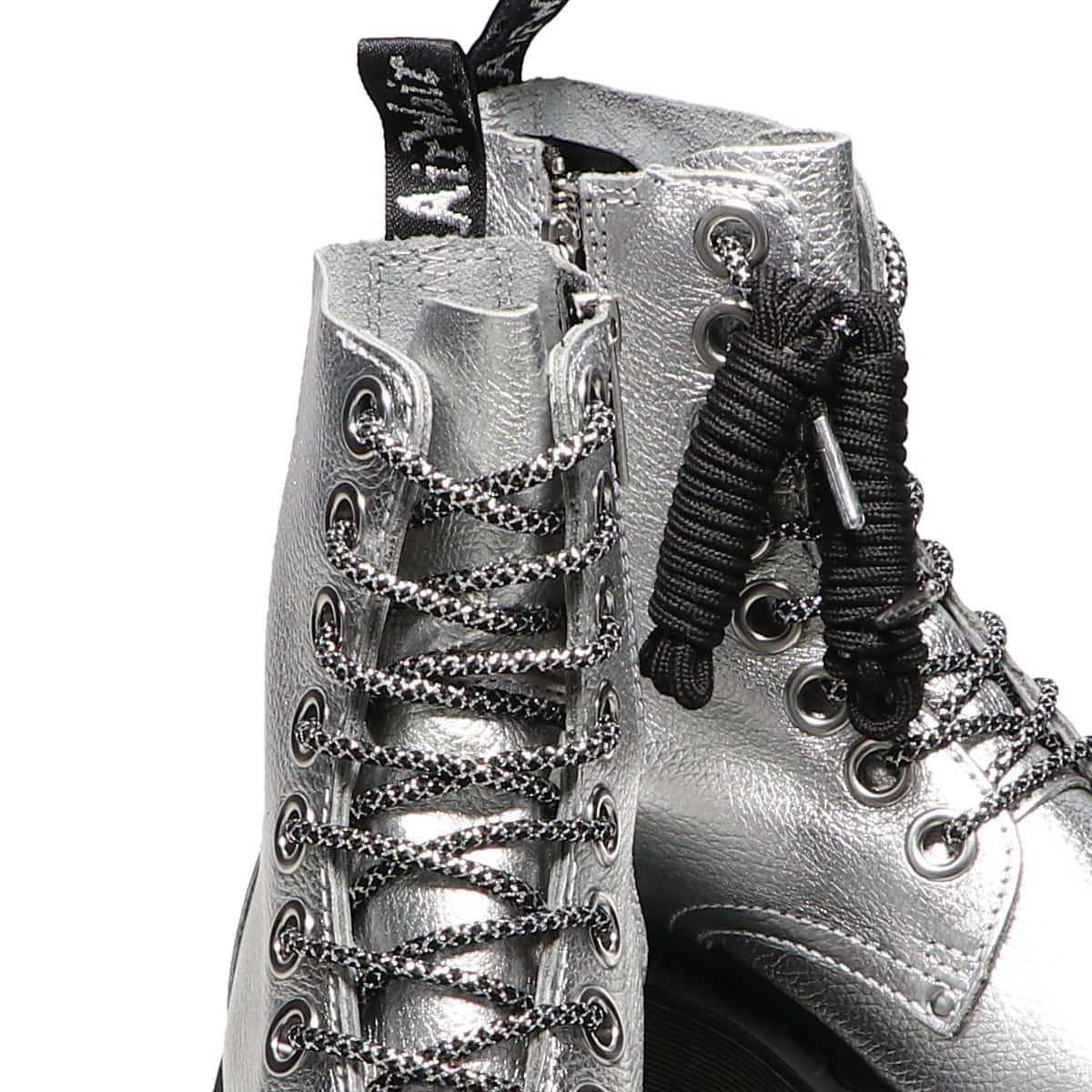 Dr.Martens Jadon Max Silver Metallic Tumble SILVER 23FW-I