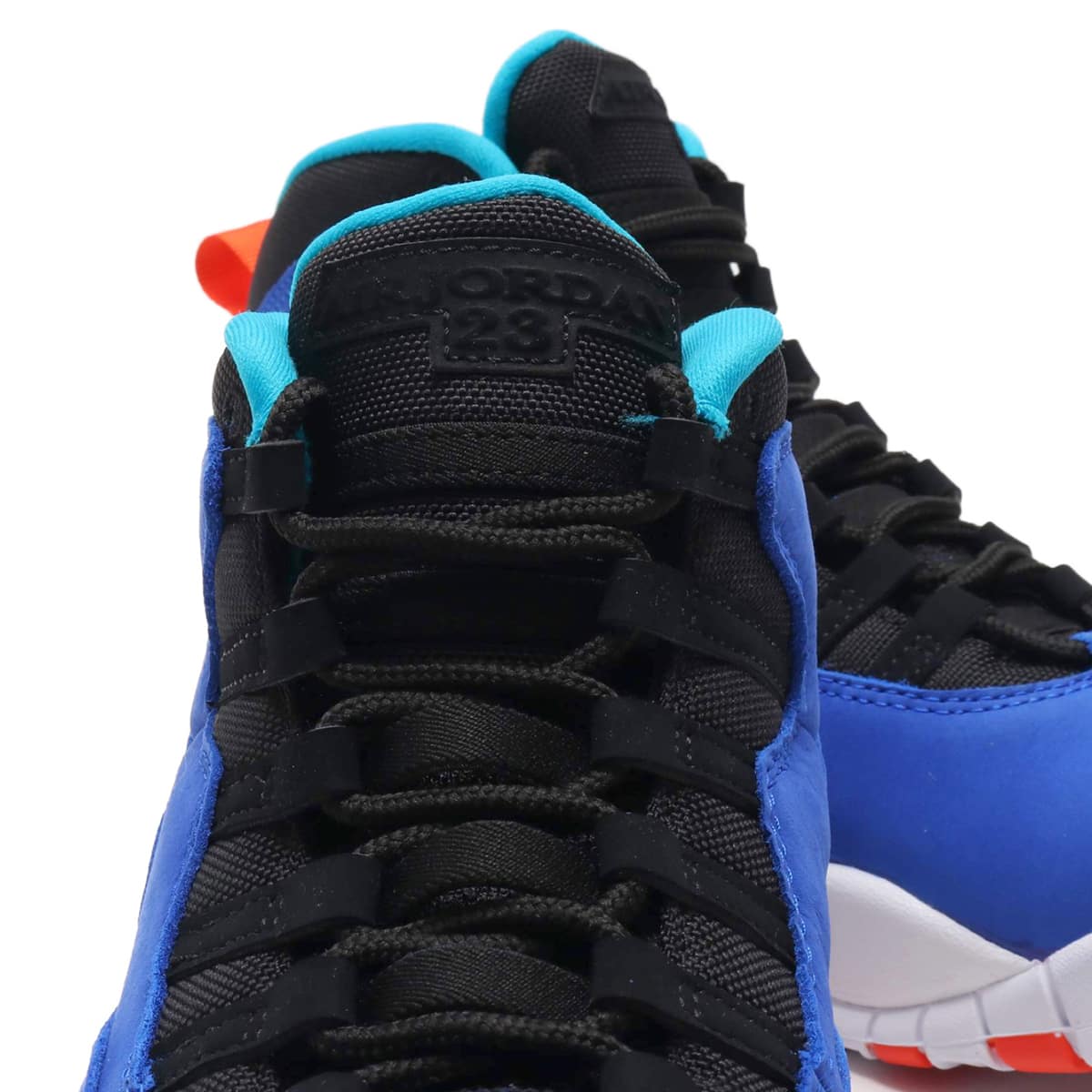 Retro 10 clearance blue and orange