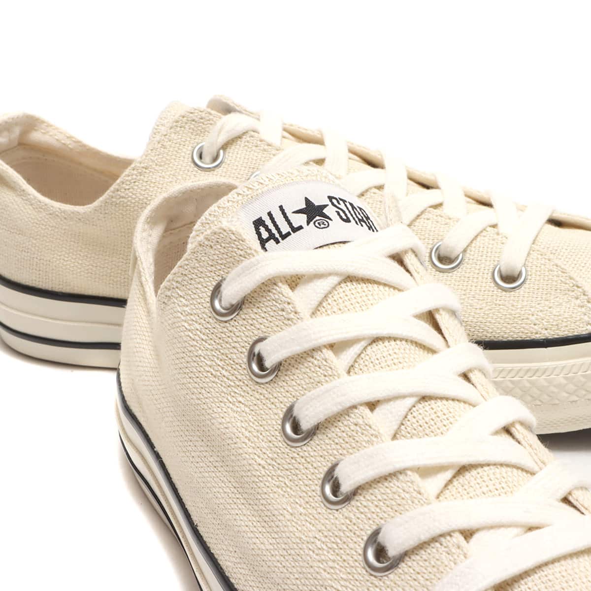CONVERSE ALL STAR US HEMP OX WHITE 22SS-Iの画像
