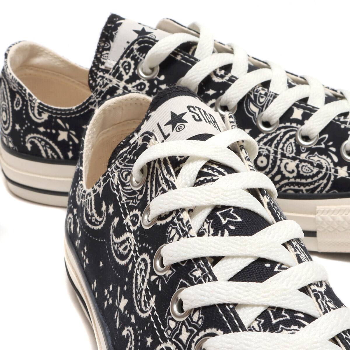 CONVERSE ALL STAR BANDANA OX BLACK 22SS-I