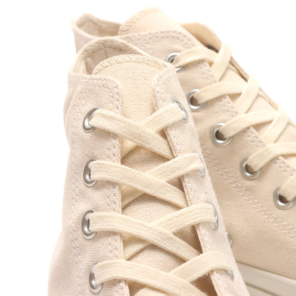 CONVERSE ALL STAR MUSENSHOKU-CANVAS EC HI WHITE 22SS-Iの画像