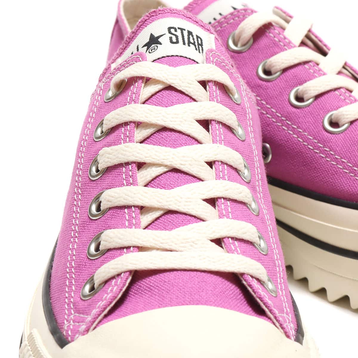 CONVERSE ALL STAR BT SHARKSOLE OX PINK 22FW-Iの画像