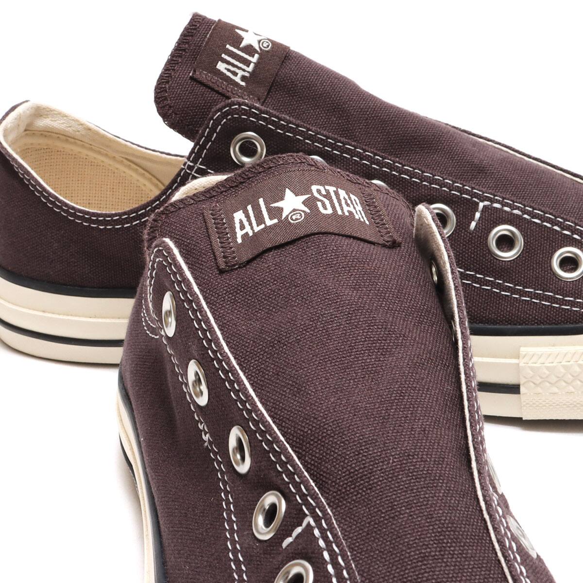 CONVERSE ALL STAR SLIP Ⅲ OX BROWN 22FW-Iの画像