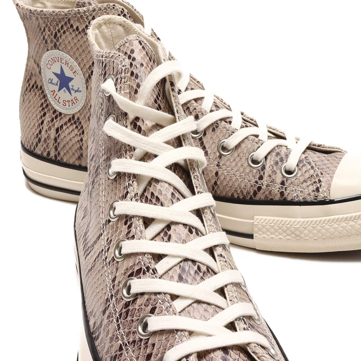 CONVERSE LEATHER ALL STAR US PYTHON HI NATURAL 23SS-I