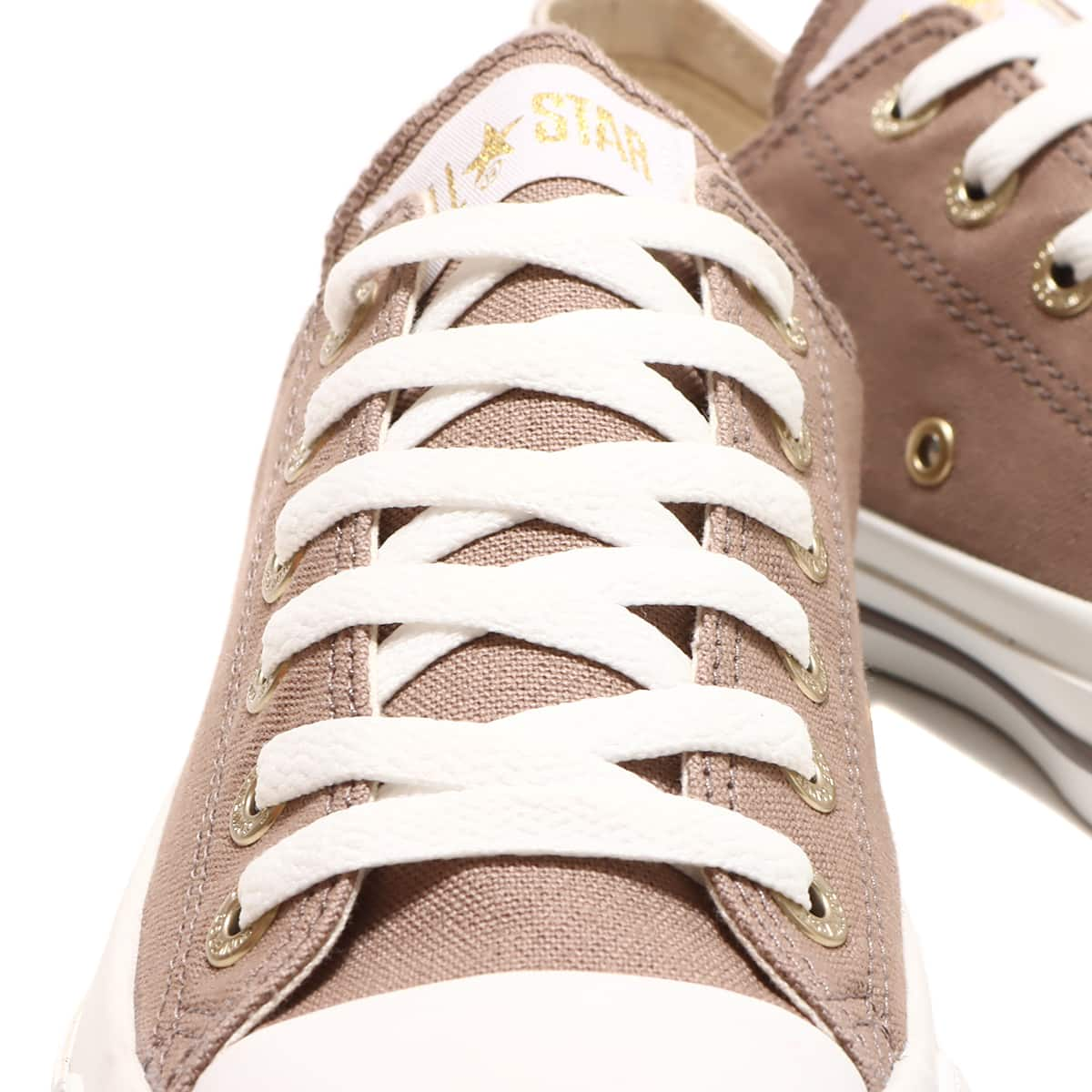 CONVERSE ALL STAR FLAT EYELETS CG OX TAUPE