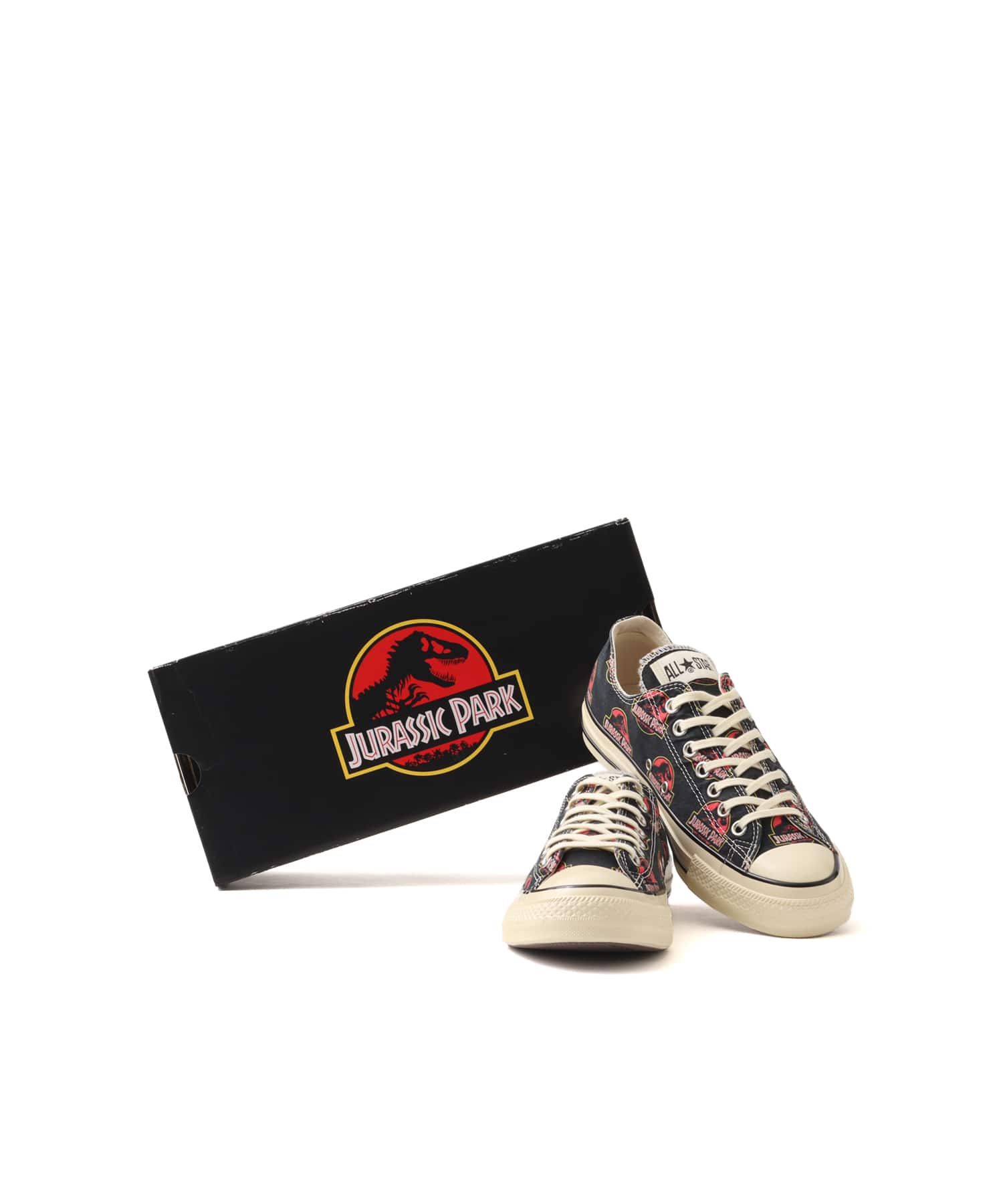 CONVERSE ALL STAR AGED LG OX / JURASSIC PARK BLACKの画像