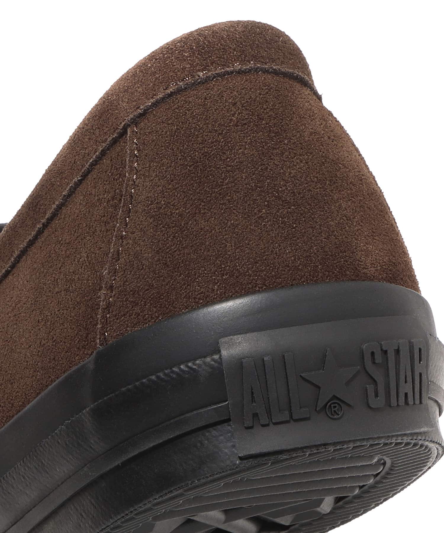 CONVERSE ALL STAR COINLOAFER SU DARK BROWN/BLACKの画像