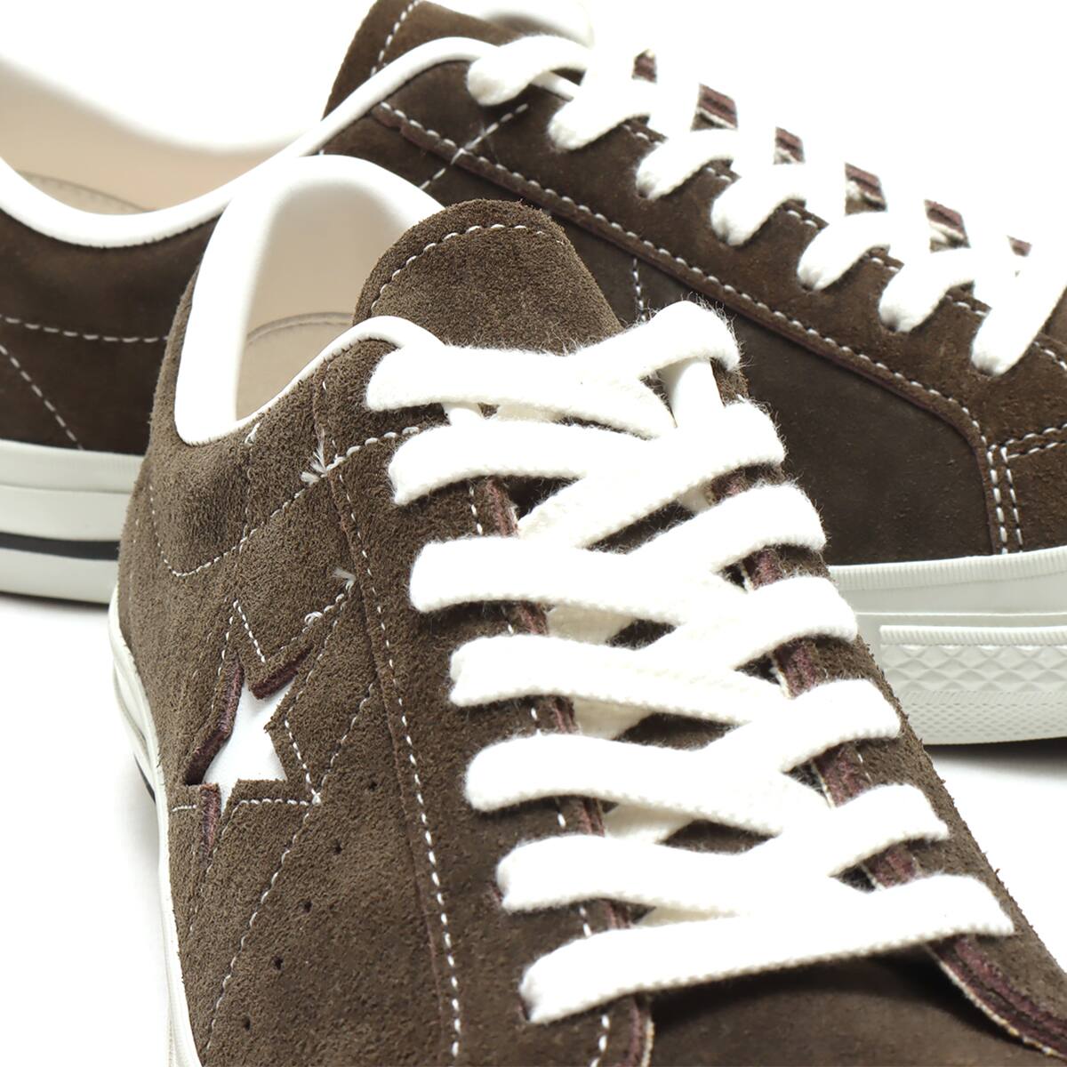 CONVERSE ONE STAR J SUEDE BROWN 21SS-I
