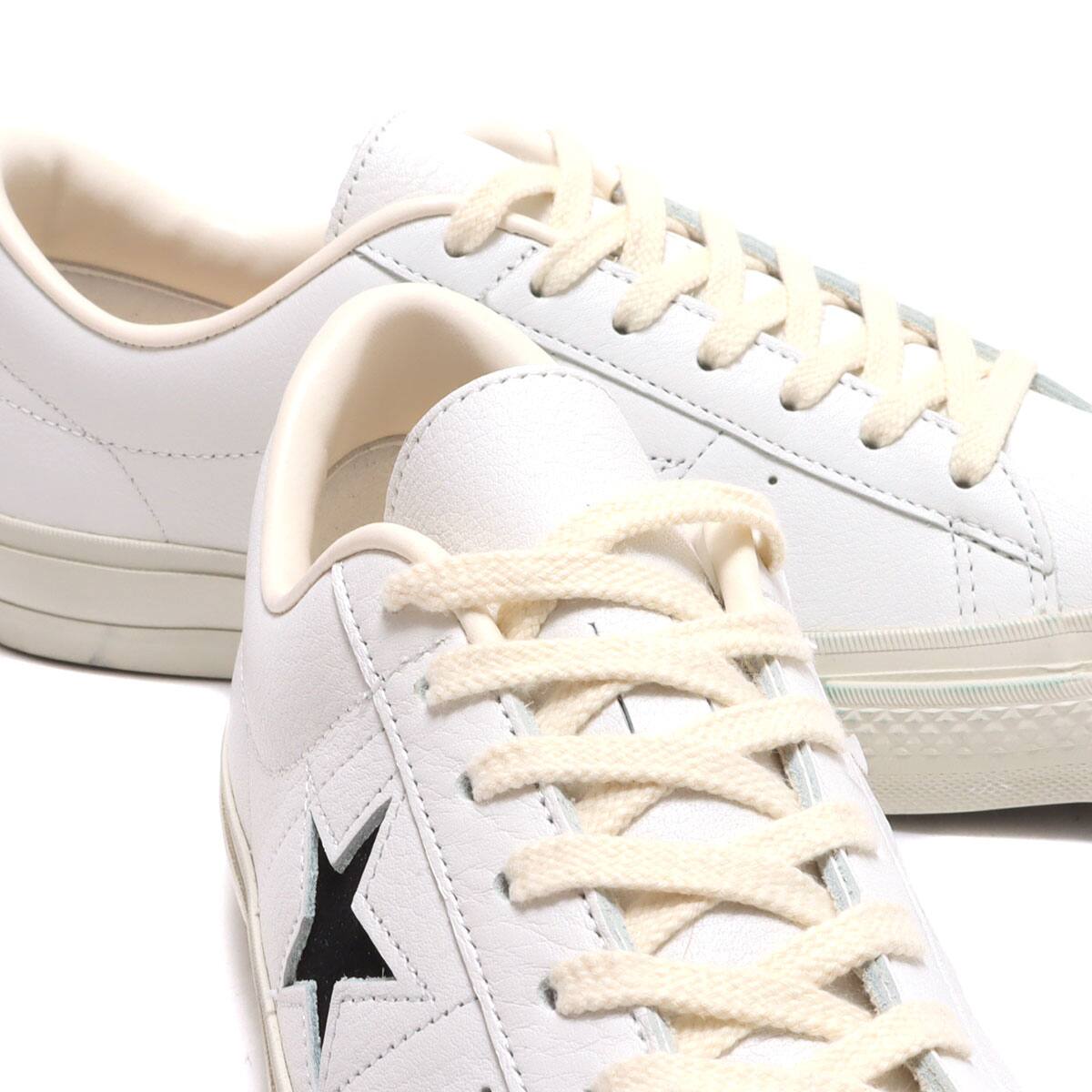 CONVERSE ONE STAR J EB LEATHER WHITE 22FW-I