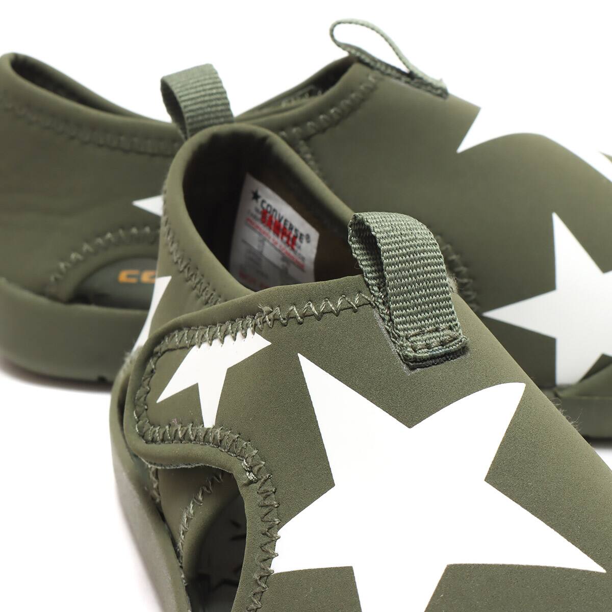 CONVERSE KID'S CVSTAR SANDAL OLIVE 22SS-Iの画像