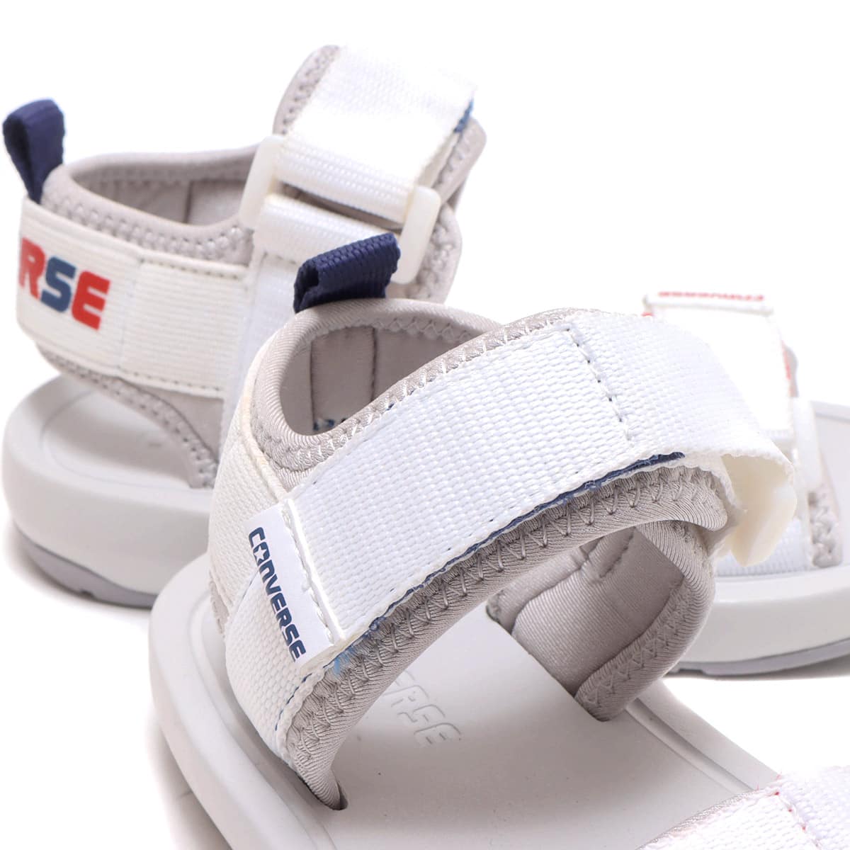 CONVERSE KID'S LOGOSTRAP SANDAL WHITE 22SS-Iの画像