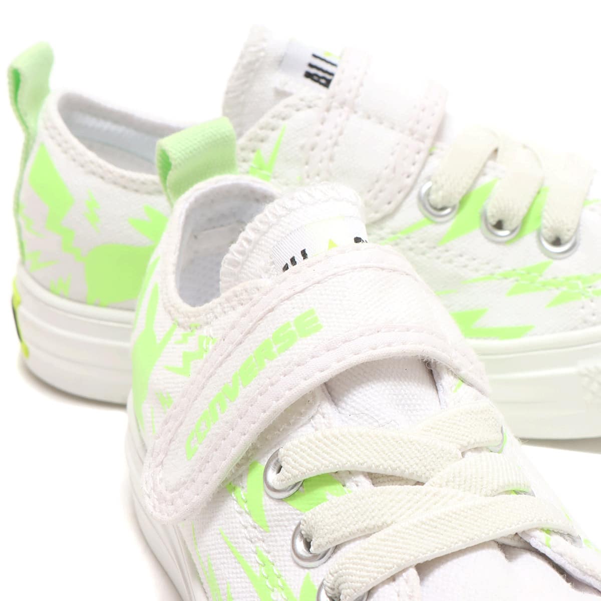 CONVERSE CHILD ALL STAR LIGHT POKEMON V-1 OX WHITE 22SS-Iの画像