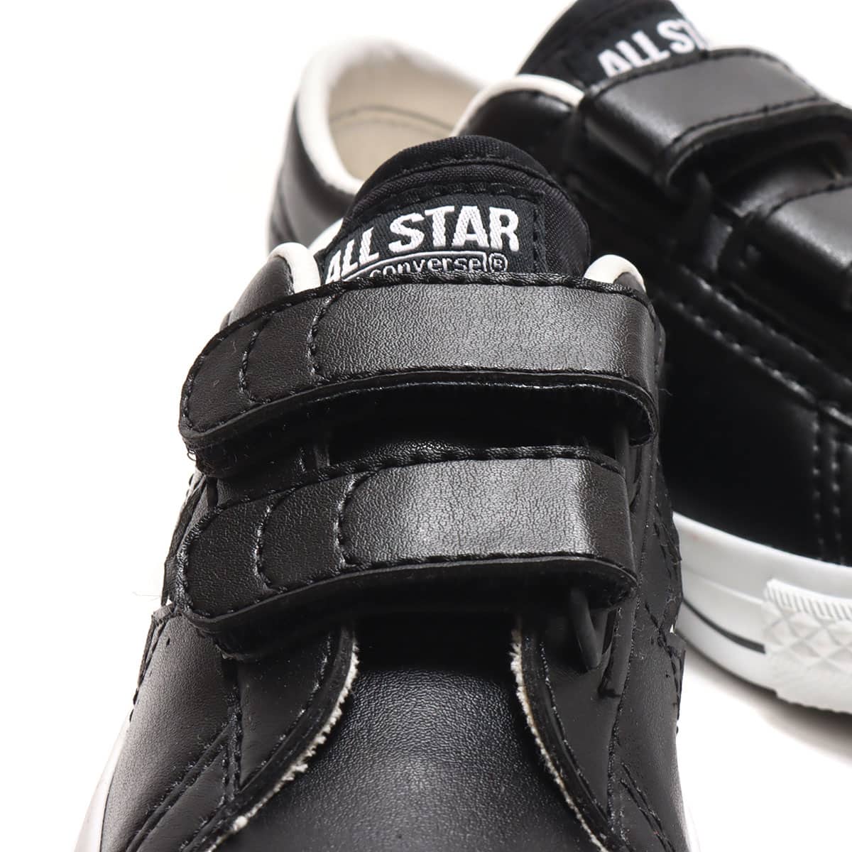 CONVERSE KID'S ONE STAR V-2 OX BLACK/WHITE 22SS-Iの画像