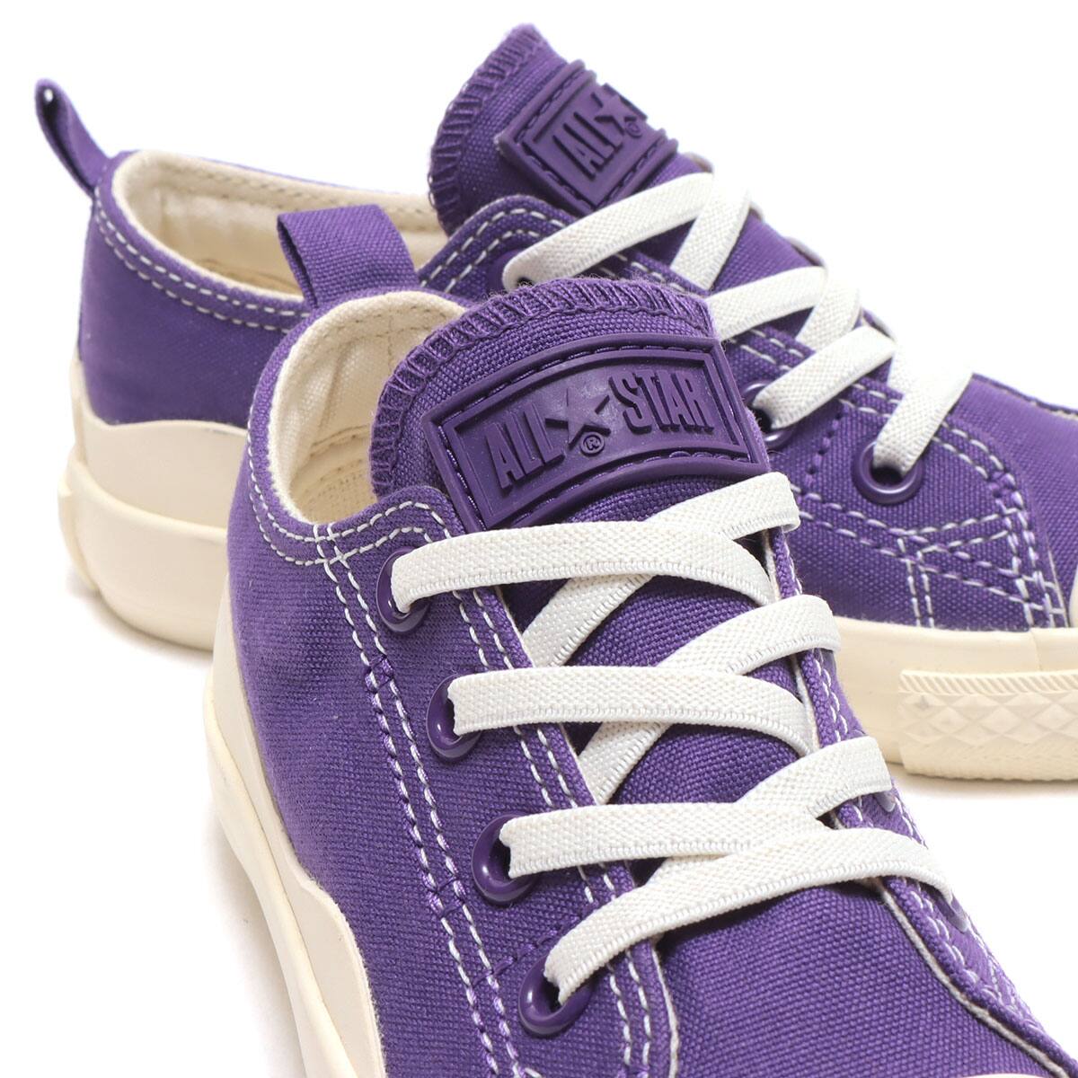 CONVERSE CHILD ALL STAR N WAVETAPE SLIP OX PURPLE 22FW-Iの画像