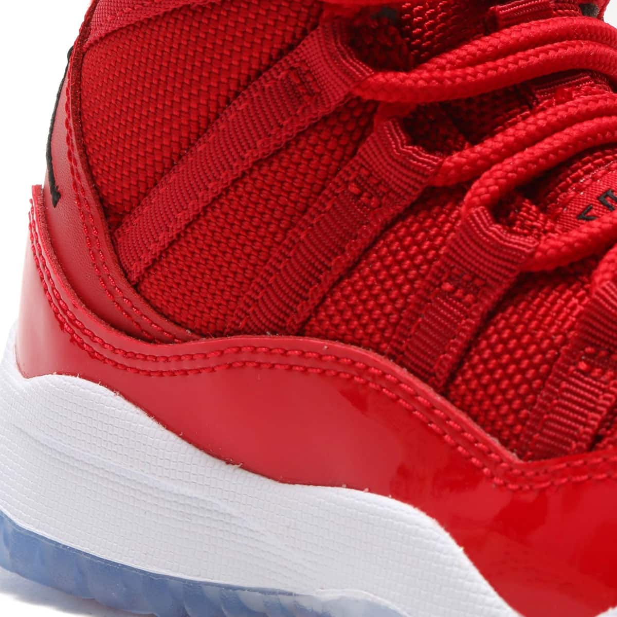 Air jordan 11 retro bg red sale