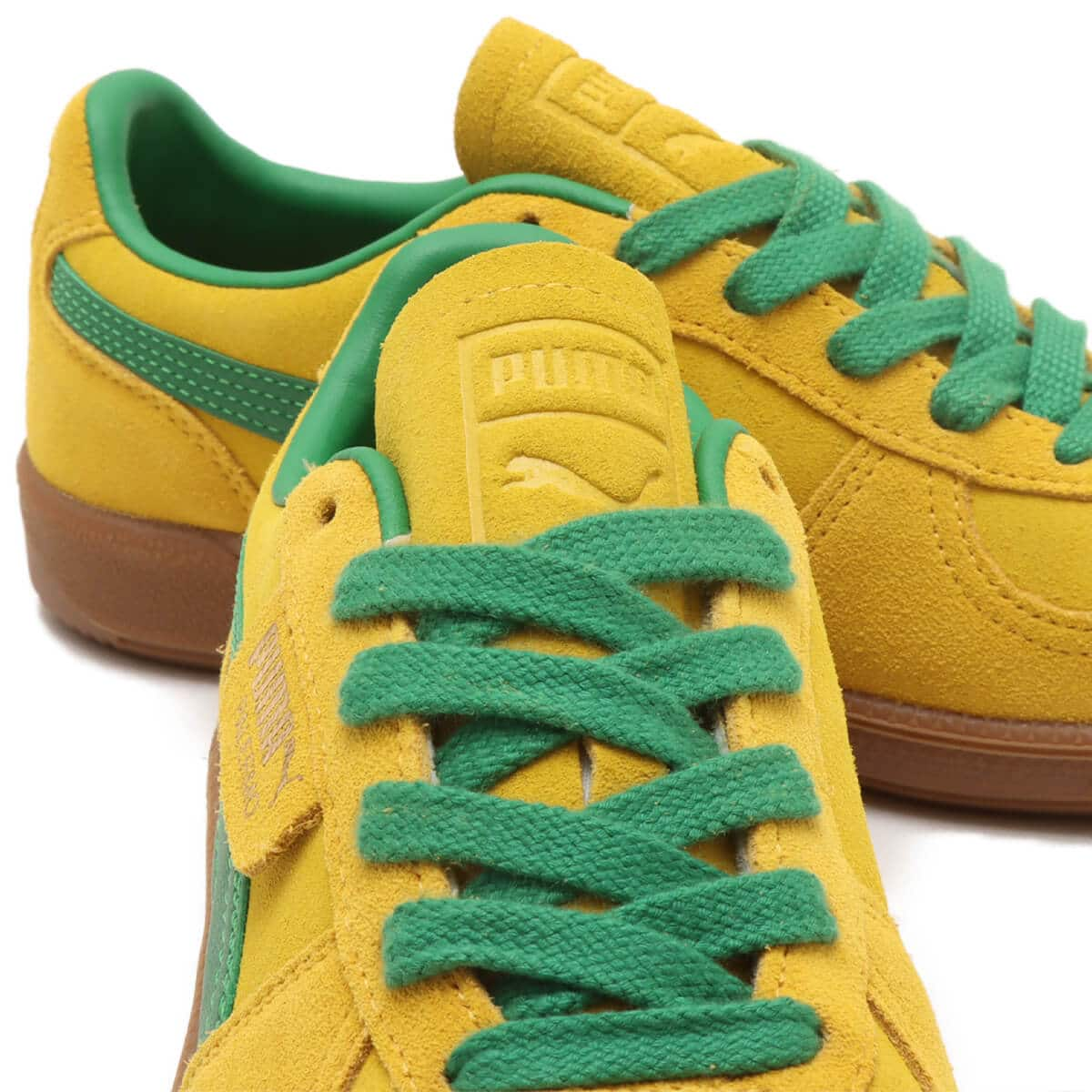 PUMA PALERMO PELE YELLOW-YELLOW SIZZLE-AR 24SP-I